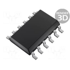 CIR INT ORIGINAL SEXTUPLE INVERSEUR SO14 SN7414HCT SMD