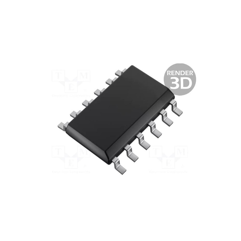 CIR INT ORIGINAL SEXTUPLE INVERSEUR SO14 SN7414HCT SMD