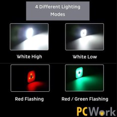 PCW12E  LAMPE LED SUR SERRE-TETE AVEC BATTERIE RECHARGEABLE USB-C