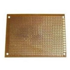 PLAQUE PERFOREE 18X30 MARRON