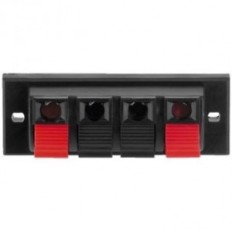 JL-1283 BORNIER HP 4 CONTACT POUR CABLE HP ENCASTRER A VIS