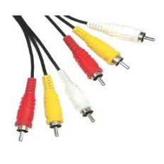 RM3S5M CORDON 2*3 RCA MALE 5M