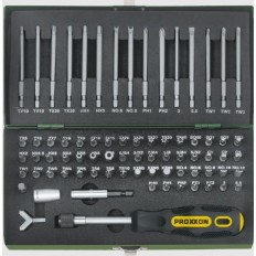 PROXXON 23107 SUPER COFFRET D'EMBOUTS SPECIAUX DE SECURITE. 75 PIÈCES