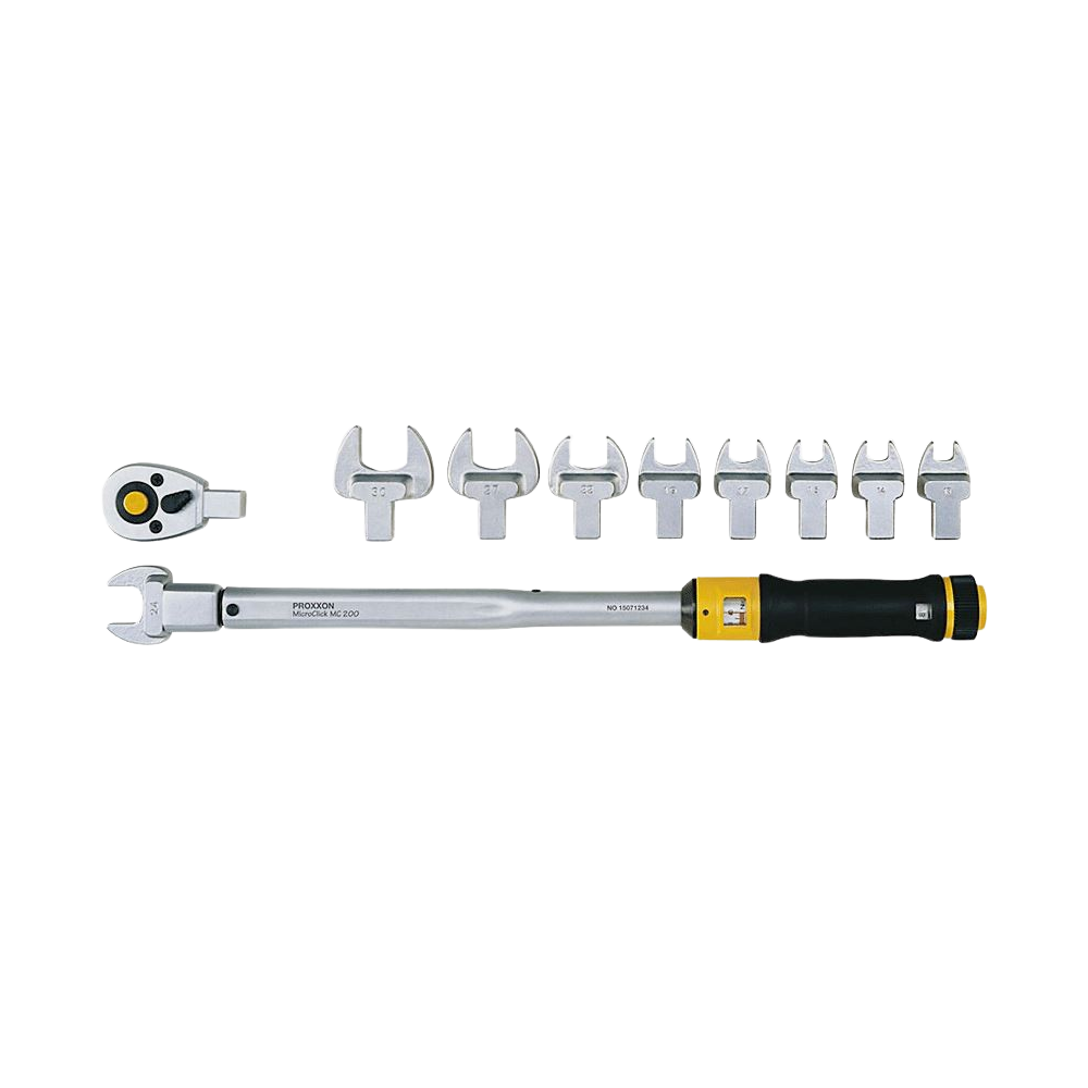 PROXXON 23342 CLE DYNAMOMETRIQUE 1/2" MICROCLICK DE 40 - 200 NM + ACC