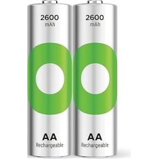 2LR06_GP_RECH GPR AA RECHARGABLE 2600 MAH BP2