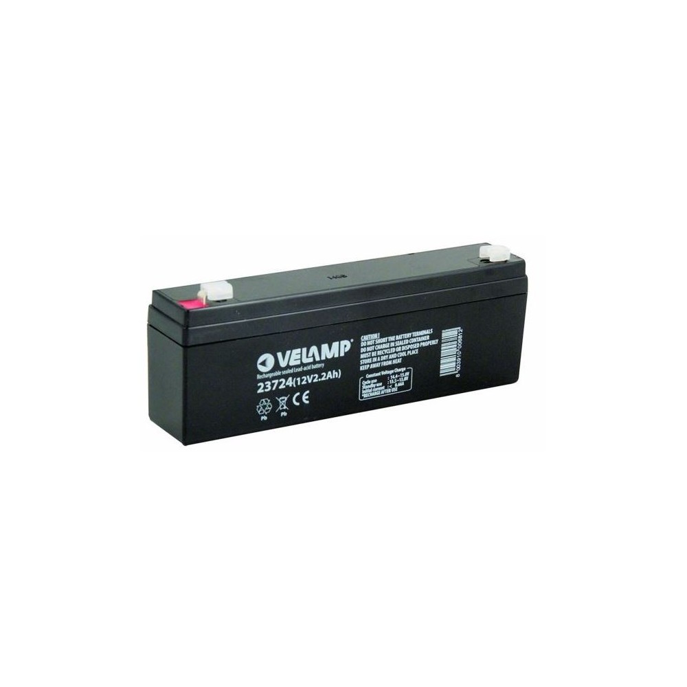 VELAMP_12V_2.2AH BATTERIE AU PLOMB VELAMP 12V 2.2AH