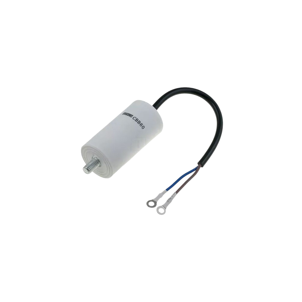CONDENSATEUR DE DEMARRAGE 10MF 450V  (AVEC FIL)