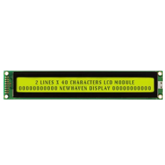 AFFICHEUR LCD 2X40 JAUNE-VERT