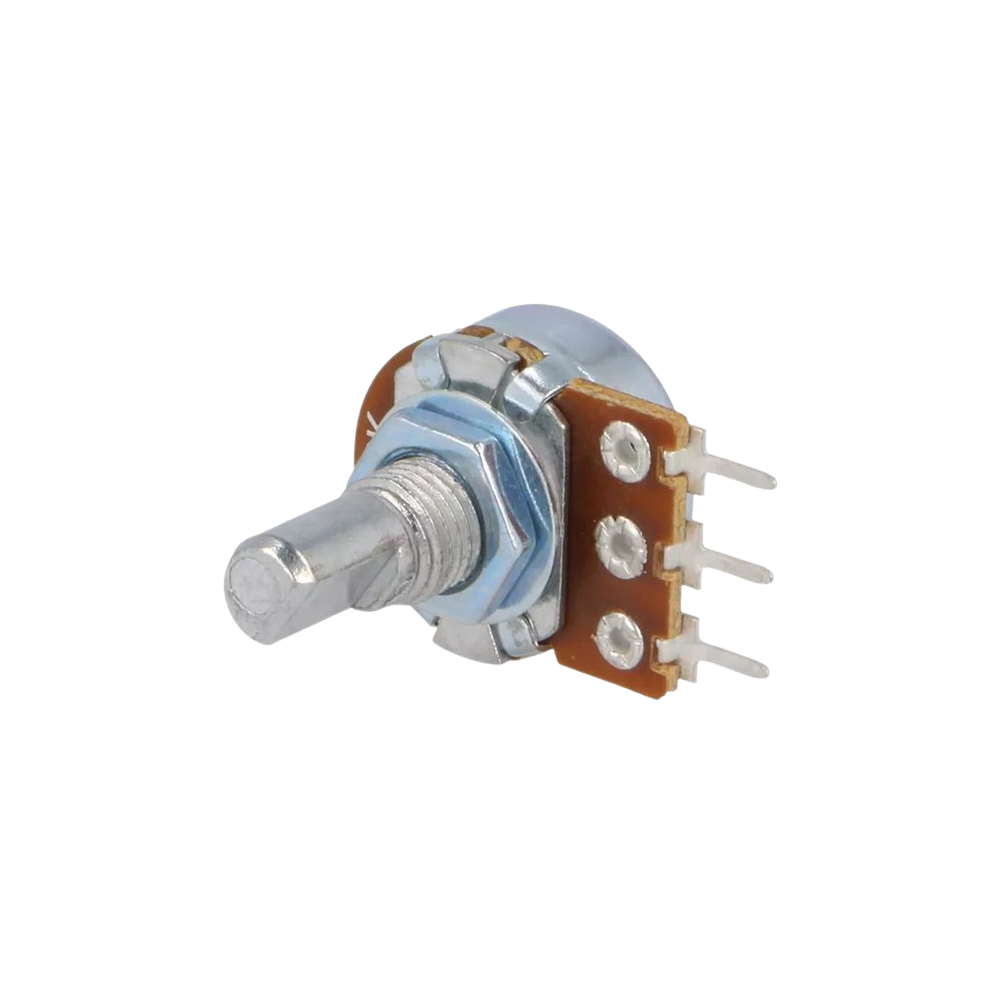 POTENTIOMETRE SIMPLE 500K METALLIQUE