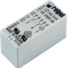 RELAIS 2RT-8A/24V 2CONTACTS 8BR RM84-2012-35-1024
