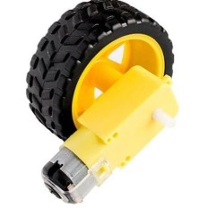 ROUE + MOTEUR 3/6V DC