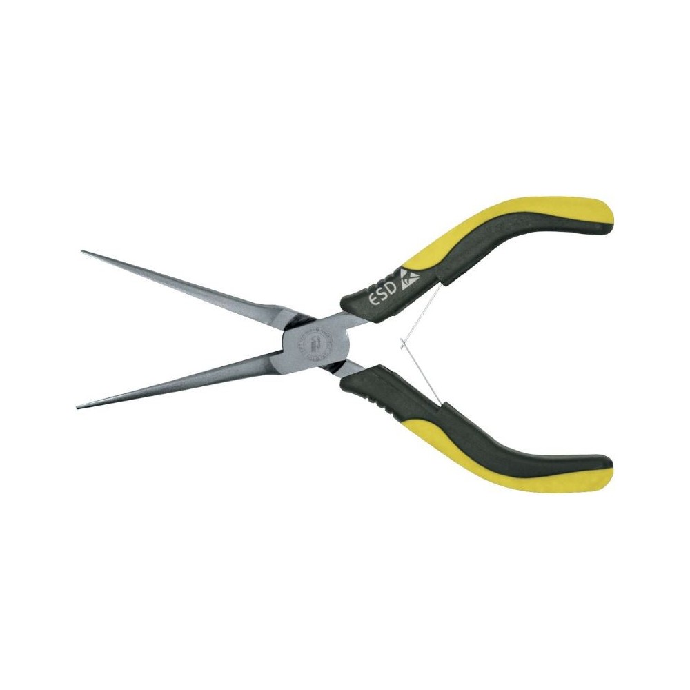 EGAMASTER 64735 PINCE MINI LONG BECS DEMI-RONDS 150 MM (6") ESD