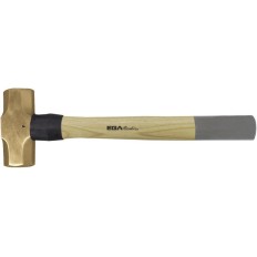 EGAMASTER 35966 MASSE OCTOGONALE 500GR MANCHE EN BOIS ANTIDEFLAGRANTE