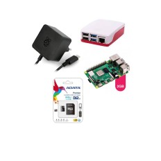 KIT RASPBERRY RPI 4 2GB BOITIER, ALIM+CARTE SD
