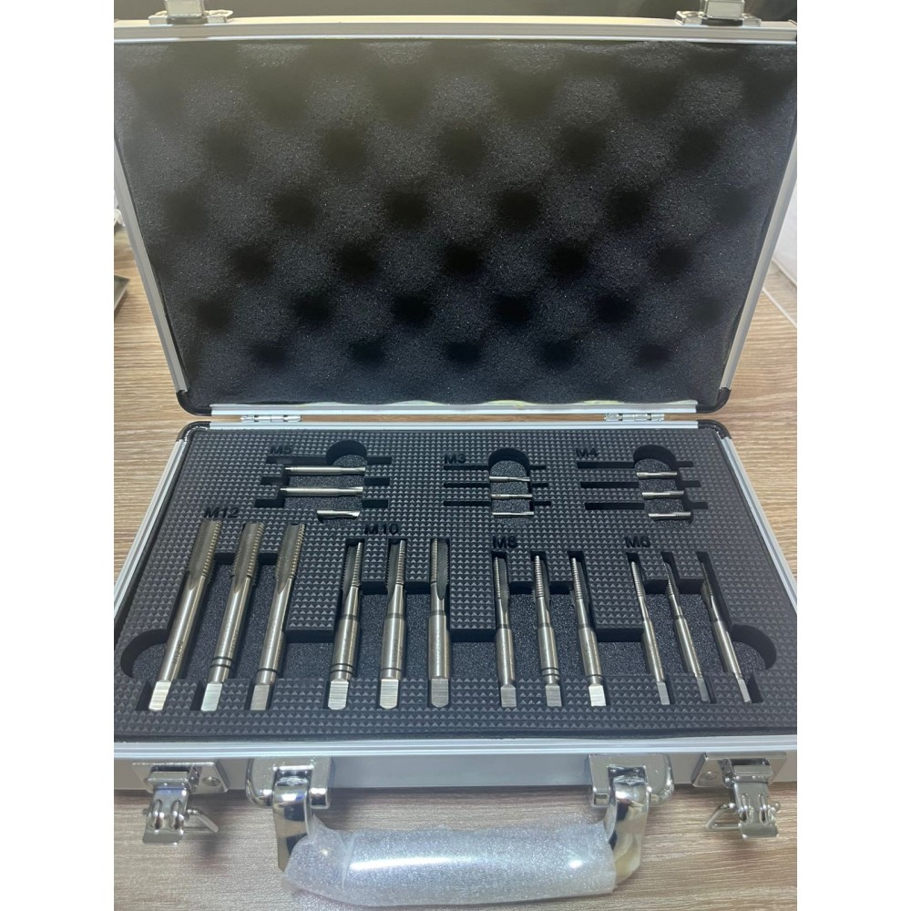 EGAMASTER 57690 JEU DE TARAUDS M3-M12 (21 PCS)