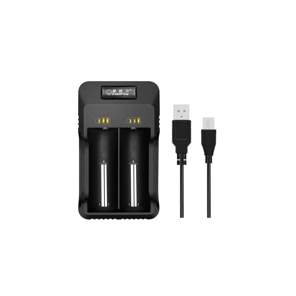 CHARGEUR INTELLIGENT 18650 BATTERY MH 3.7V