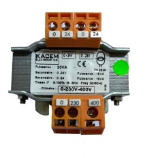 TRANSFORMATEUR ALIMENTATION CHASSIS OUVERT 220V 380V 2X24V 30VA