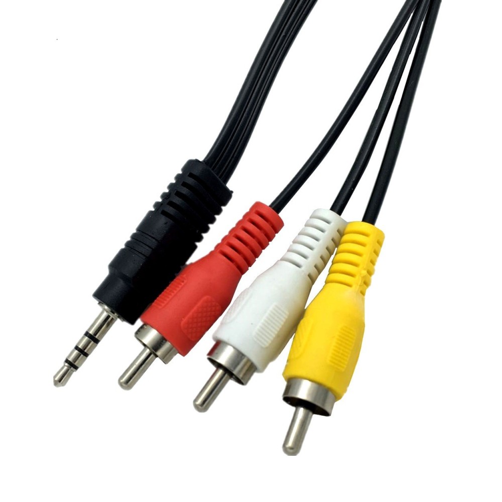 RJ27SS1.5M CORDON J.4C+3RCA.M-SS 1.5M