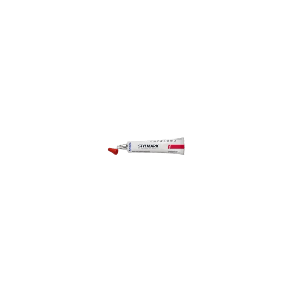 LACO 96654 TUBE MARQUEUR A BILLE ROUGE 3MM