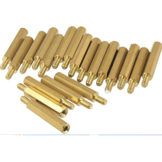 ACC103 ENTRETOISE METALLIQUE BRONZE M3*20+6MM MF