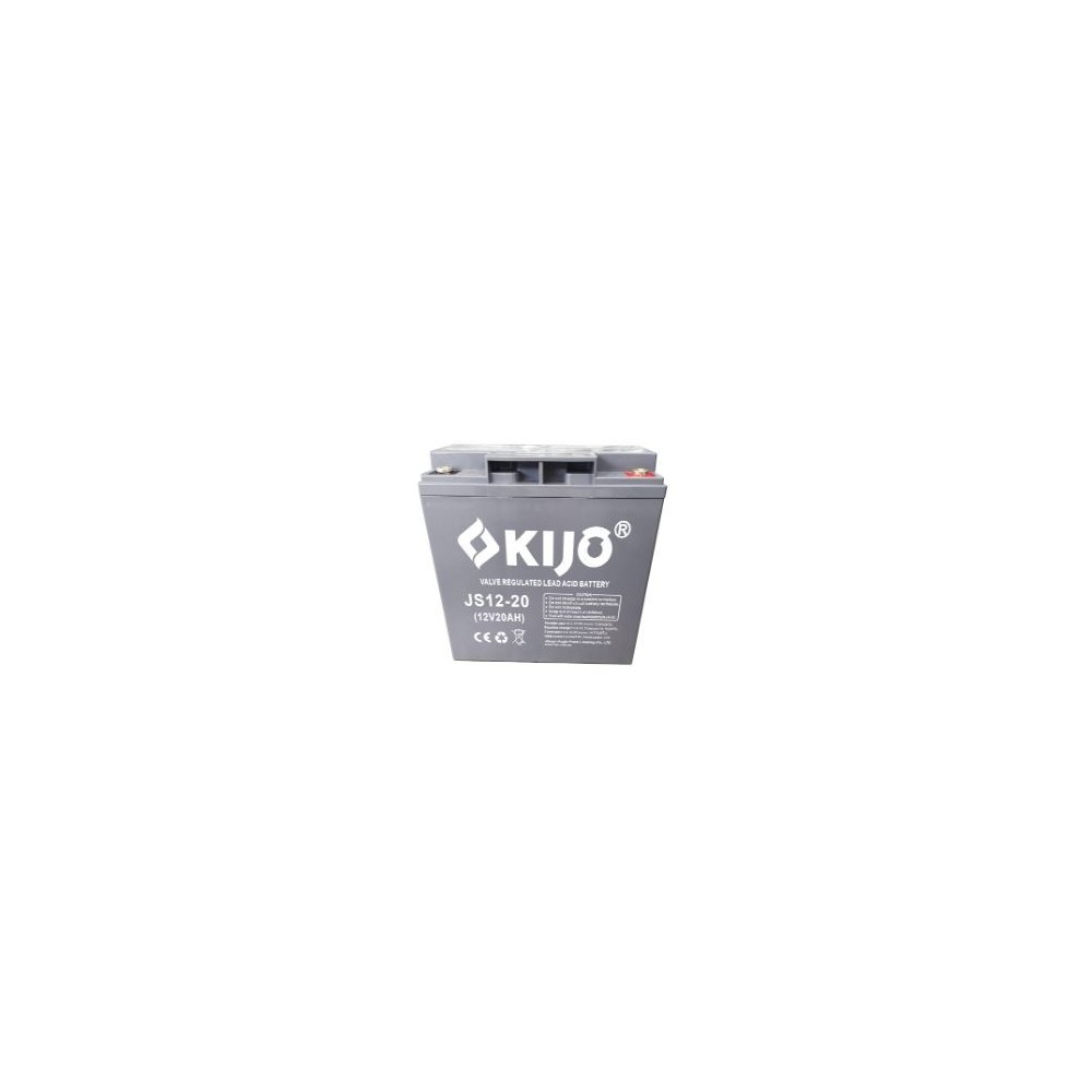 BAT_KIJO_JS12_20AH BATTERIE AGM KIJO 12V 20AH (DIM L181XLAR77XH167)