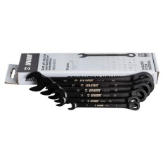 UNIOR 623709 JEU DE 6 CLES MIXTES ARTICULEES A CLIQUET BOITE 160/2CS