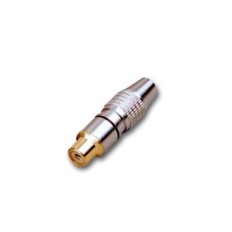 RCA70N FICHE RCA BLEU FEM NICKEL