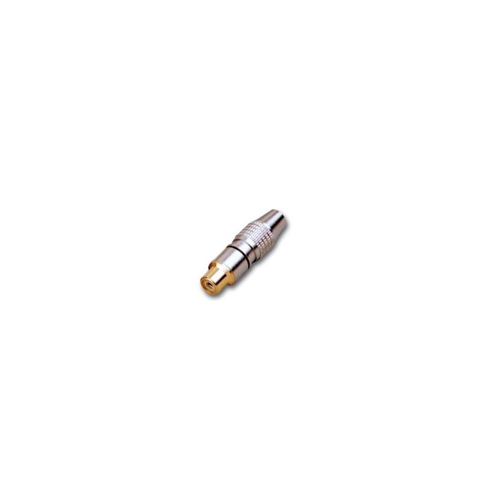 RCA70N FICHE RCA BLEU FEM NICKEL