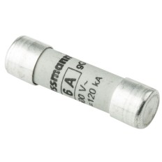FUSIBLE CARTOUCHE CRAMIQUE 10X38 6A AM