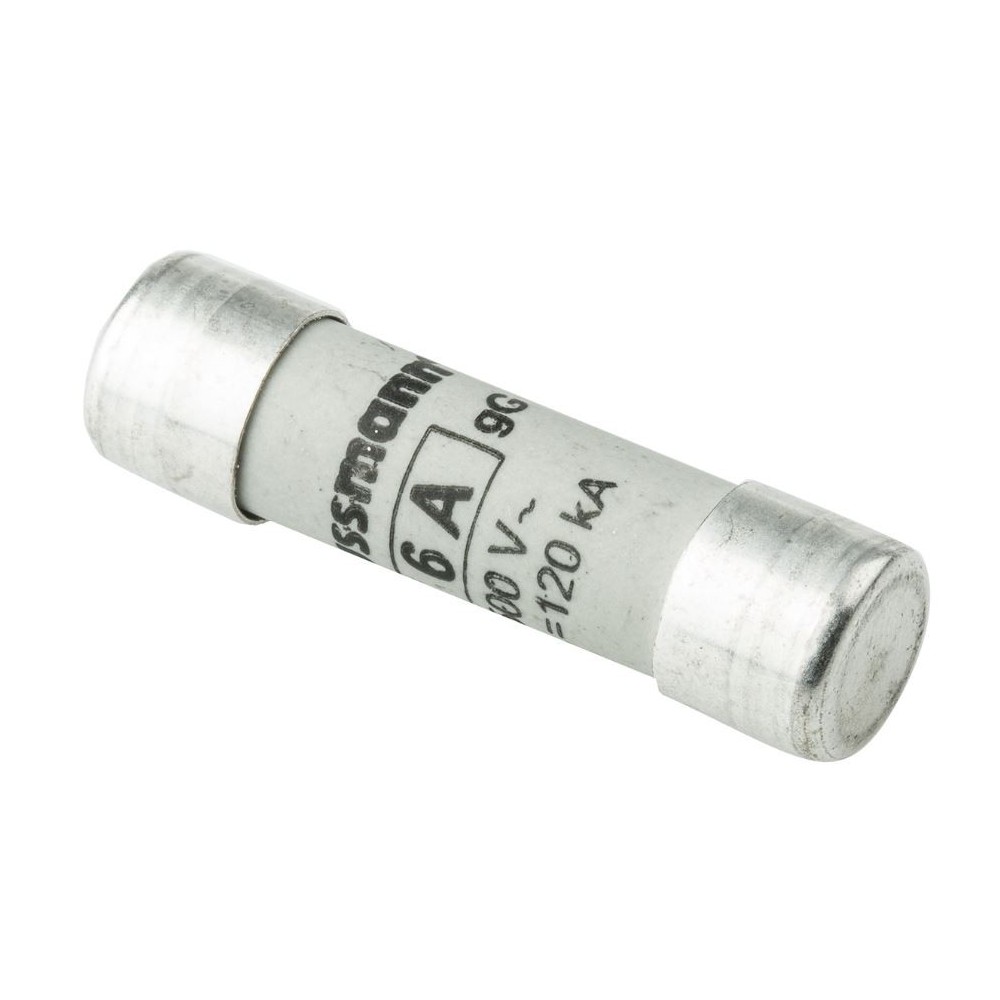 FUSIBLE CARTOUCHE CRAMIQUE 10X38 6A AM
