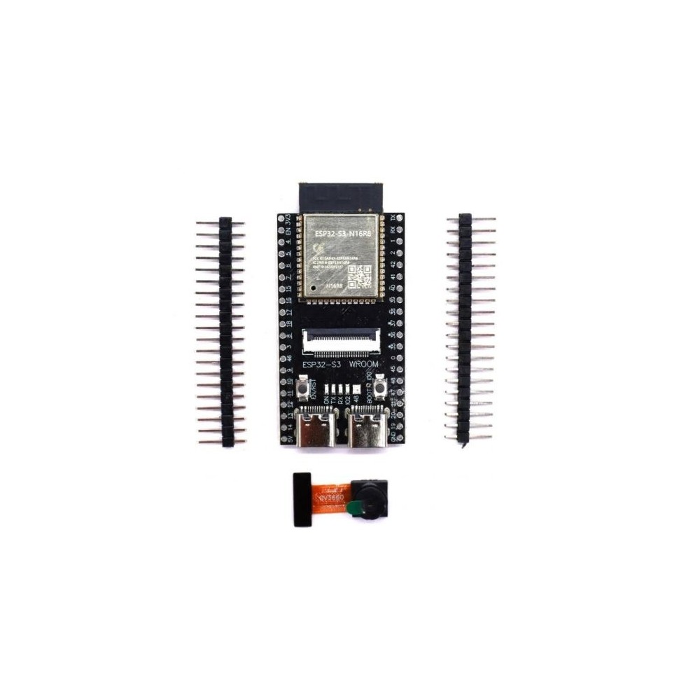 AK019 CARTE DE DEVELOPPEMENT ESP32-S3 WROOM N16R8 AVEC CAMERA OV3660