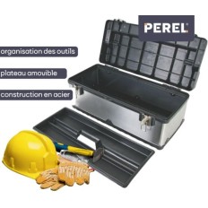VEL OTBA7 SERVANTE ATELIER EN INOX 500x280x255mm 42l