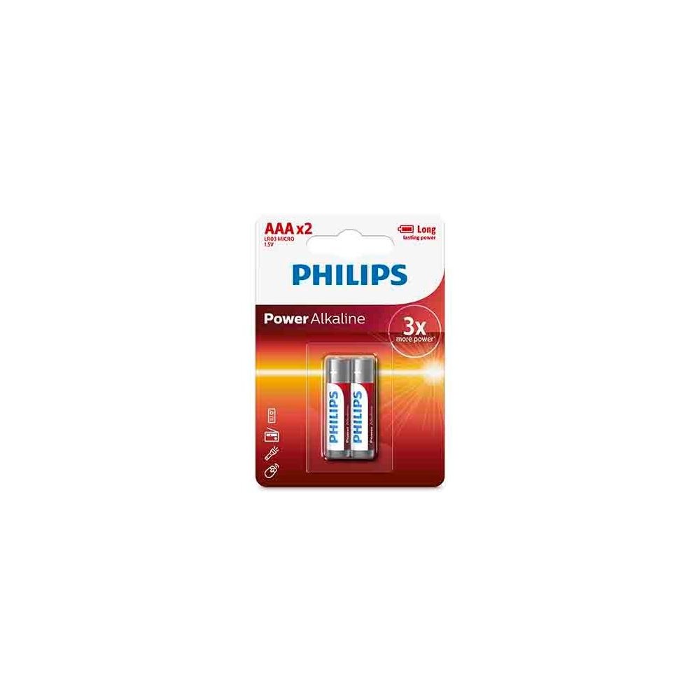 2LR03_PHILIPS PHILIPS ALAKINE POWER LR03 BP12