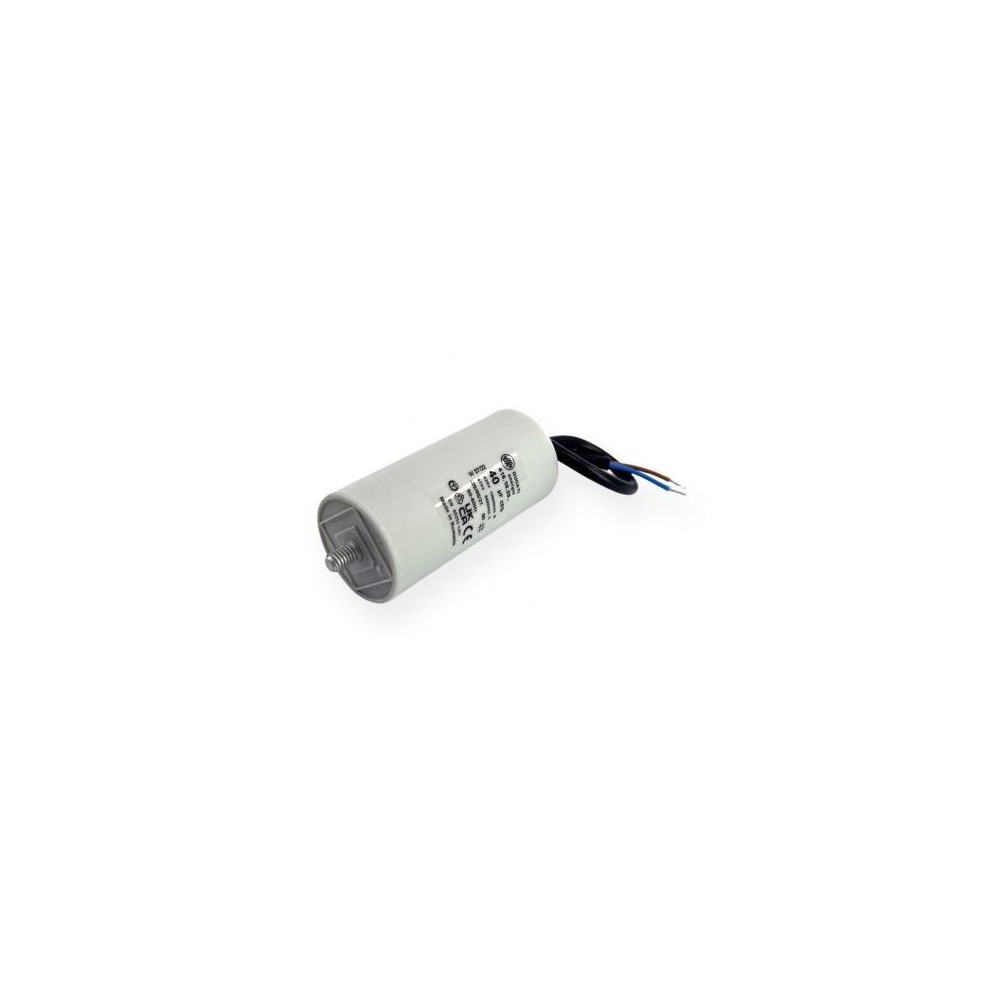 CONDENSATEUR DE DEMARRAGE 40MF (AVEC FIL )
