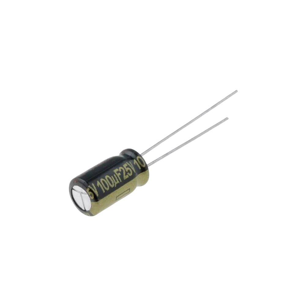 CONDENSATEUR 100MF 25V Low ESR