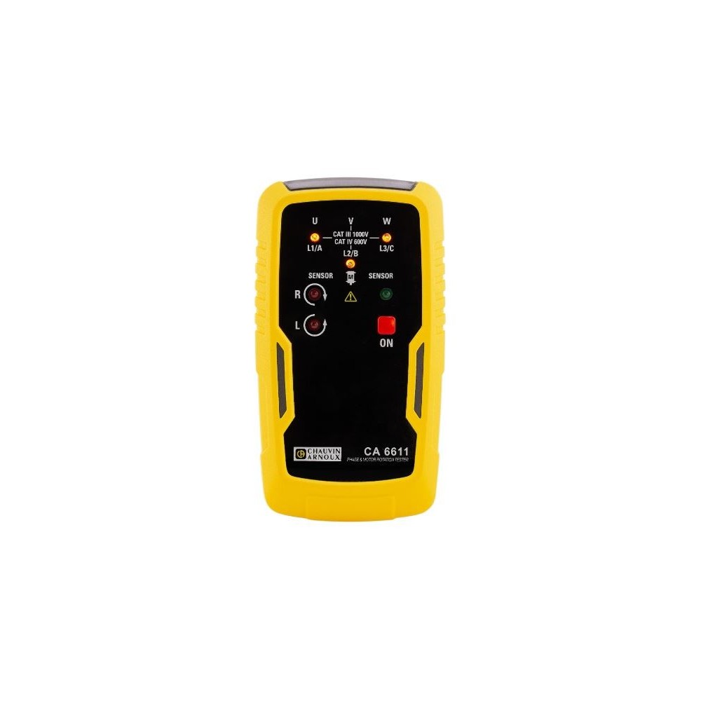 CHAUVIN_ARNOUX CA6611 TESTEUR DE ROTATION DE PHASES+MOTEUR 40-600V