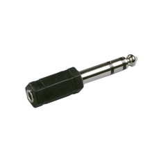 AJMF236 ADAPTATEUR JACK MALE STEREO 3.5MM - JACK FEM STR 6.3MM