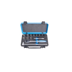 UNIOR 611940 COFFRET DOUILLES 1/2" 6 PANS 10-24MM 190BI6P14