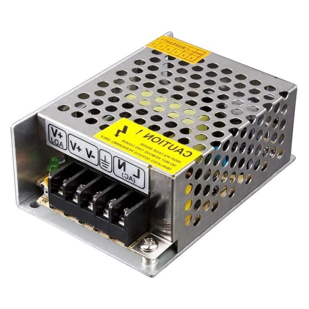 TRANSFO 220V 12VDC 2A METALLIQUE