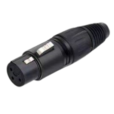 CF3PGN FICHE CANON XLR FEMELLE DE 3