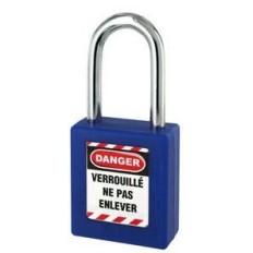 THIRARD 005838BL CADENAS ABS 38MM ANSE INOX HT38 D4MM BLEU EX CERT