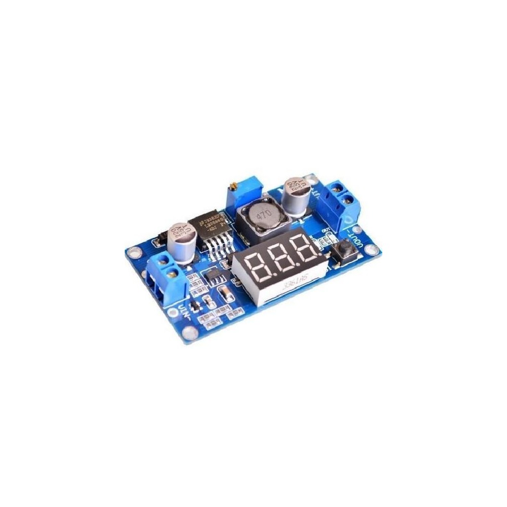LM2596S MODULE D'ALIMENTATION REGLABLE AVEC AFFICHEUR