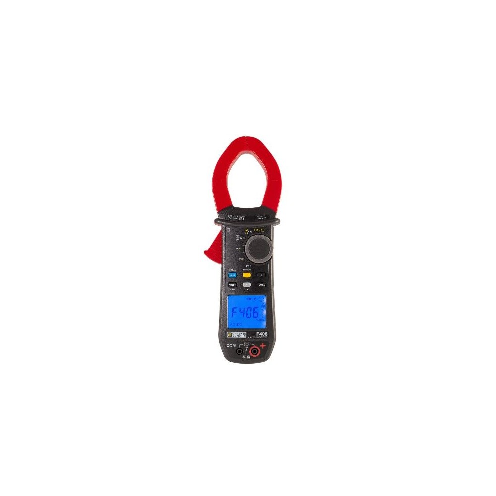 CHAUVIN_ARNOUX F406 PINCE MULTIMETRE 1000A TRMS AC+DC 10KPTS PUIS.