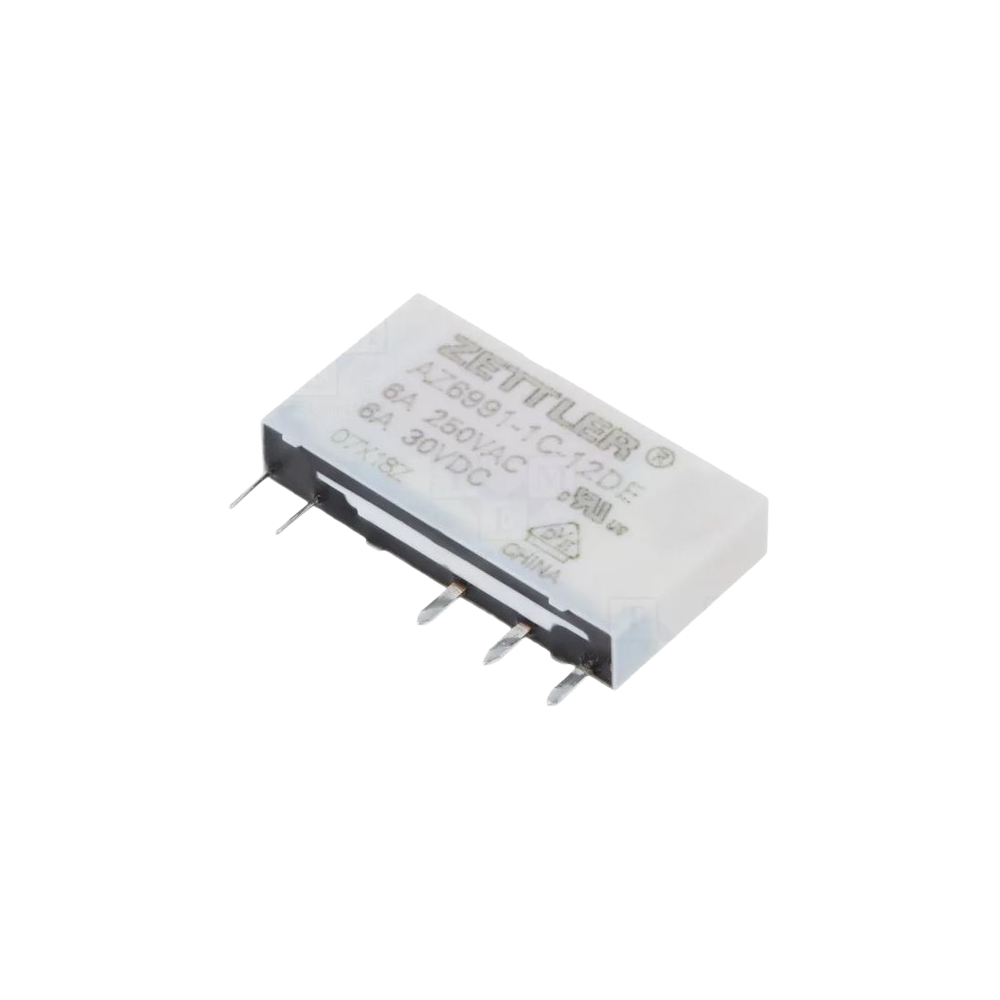 RELAIS 1RT 12V 8A/277VAC 1CONTACT 5BR AZ6991-1C-12DE