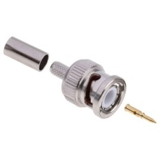FICHE BNC MALE A SERTIR RG58/U TEFLON