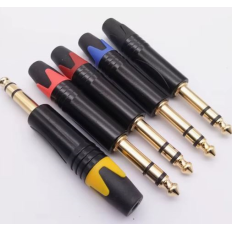JMS263D JACK MALE METAL 6.3MM STEREO DORE