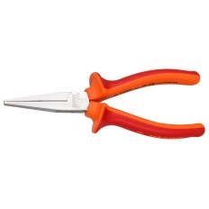 UNIOR 610430 PINCE PLATE A BEC LONG GAINAGE BI ISOLEE VDE 170MM