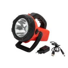 IR561 LAMPE TORCHE RECHARGEABLE 10W LED AVEC CLIGNOTANT VELAMP