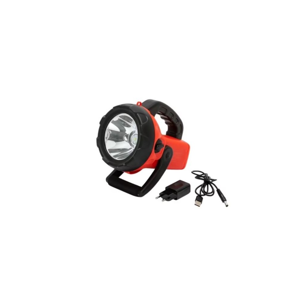 IR561 LAMPE TORCHE RECHARGEABLE 10W LED AVEC CLIGNOTANT VELAMP