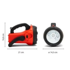IR561 LAMPE TORCHE RECHARGEABLE 10W LED AVEC CLIGNOTANT VELAMP